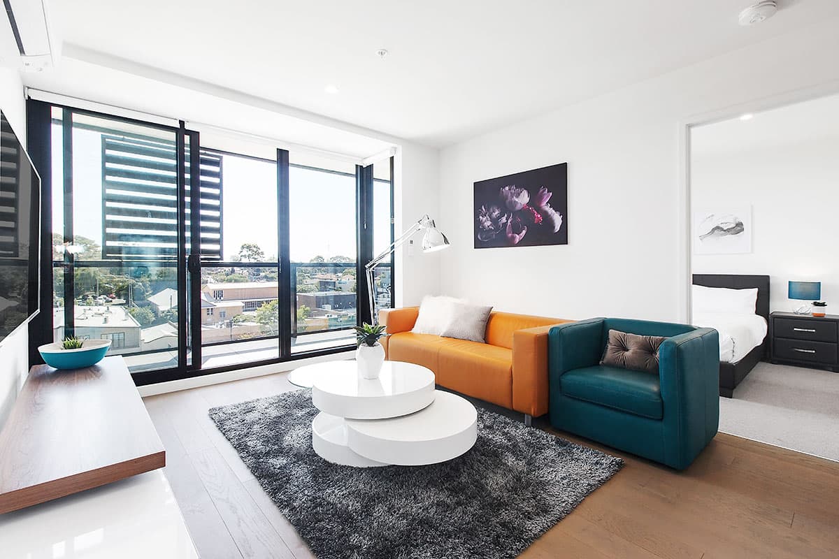 Cheltenham apartment with city-style interior